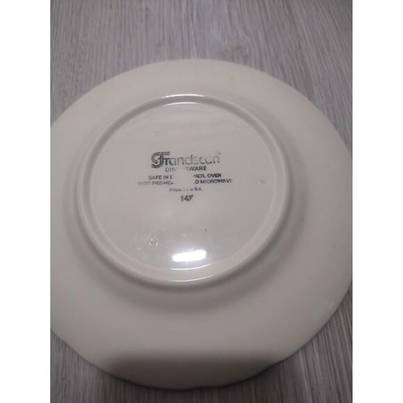 Desert Rose (USA Backstamp) by Franciscan - Set of  2 - 8 in. Salad Plates - Picture 5 of 6